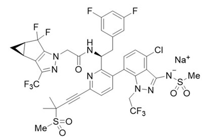Chemical Structure (Lenacapavir Structure)